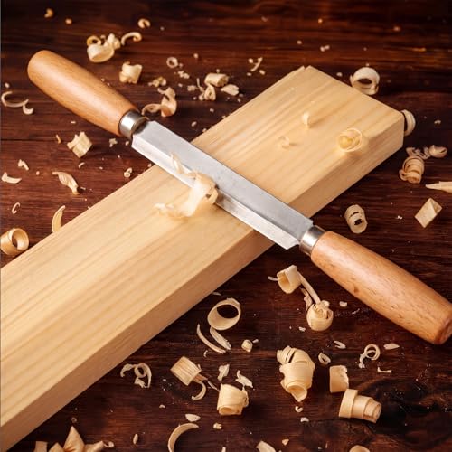 4.7 Inch Draw Knife for Woodworking, Wood Shaver Debarking Tool