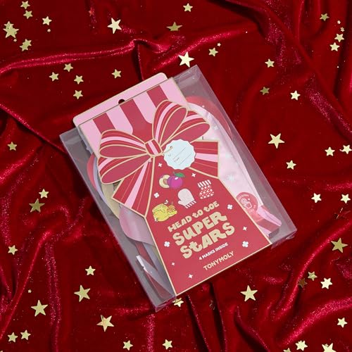 TONYMOLY Head to Toe Mask Set - Face, Hand & Foot Skincare Mask Pack, 4pk - style: Head to Toe Mask 5 pc Set