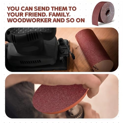 150 Grit Sandpaper Roll for Drum Sander, 3"x100 ft Emery Sand Paper - size: 150 Grit