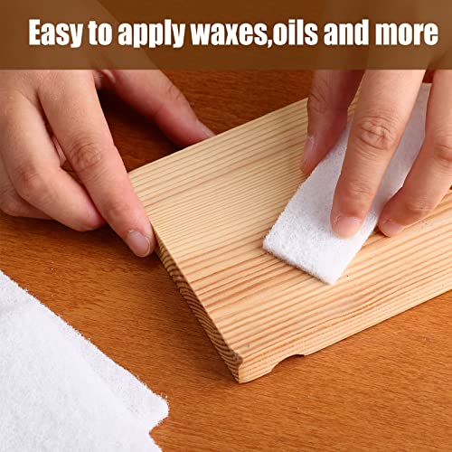 Eaasty 20 Pcs White Scrubbing Pad Non Scratch Scouring Pads, 5 x 7 Inch - size: 5 x 7 Inch