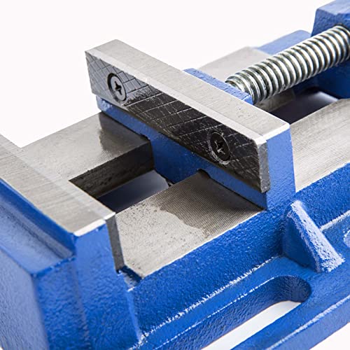 Forward Q193A 3 Inch Drill Press Vise Portable Bench Vise with Slotted Base - size: 3 Inch