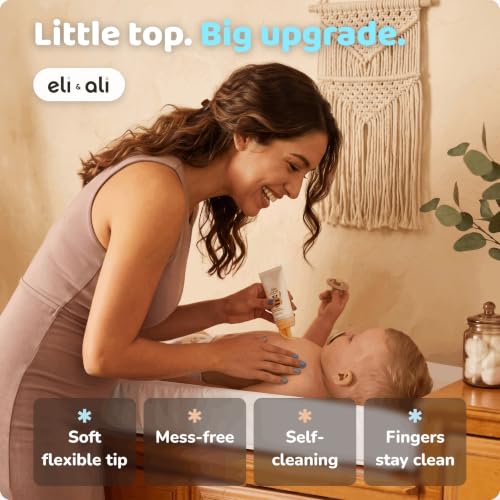 Eli & Ali Tush Swiper - Diaper Cream Applicator Fits Most Creams, Grey 2pk - color: Grey, size: 1 Count (Pack of 2)