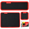 TOOLEAGUE 3Pcs Magnetic Tool Mat with 25Lb Telescoping Magnetic Pickup Pen - size: 3Pcs Magnetic Mats with Pickup Tool