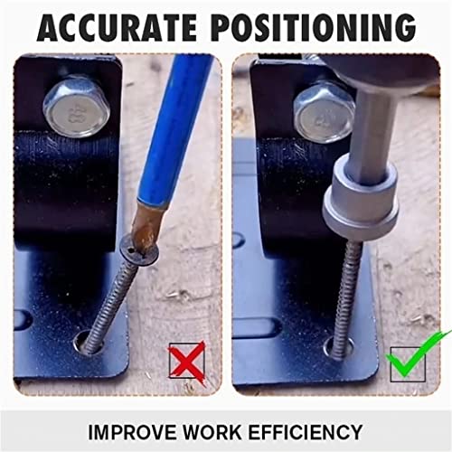 5pcs Set Magnetic Positioning Screwdriver Bits Drywall Screw Setter PH2 Bits for Plasterboard Screw Hex Shank Positioning Bit Batch Head (5pcs 50mm) - color: 5pcs 50mm