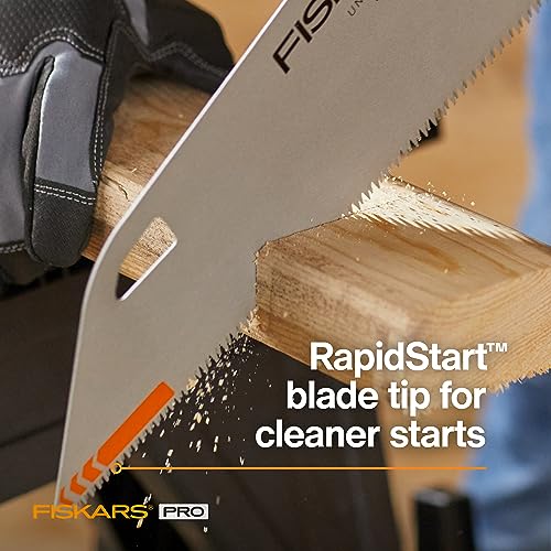 Fiskars Pro PowerTooth Universal Hand Saw & Safety Sheath, 15" Blade - style: 15" Hand Saw