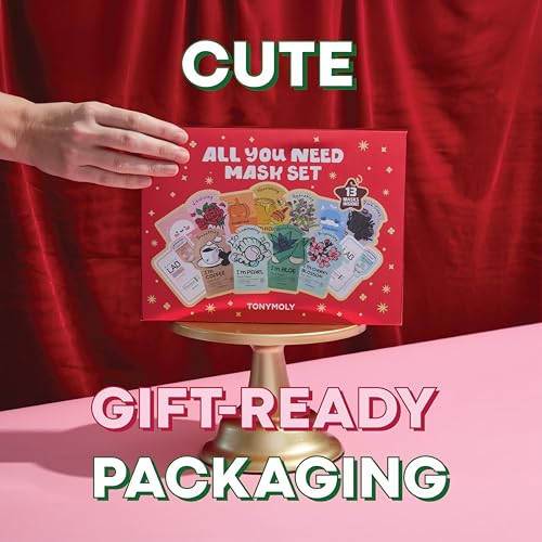 TONYMOLY All You Need Mask Set for Hydration and Radiance, Korean Skincare - style: 2025 All You Need Set
