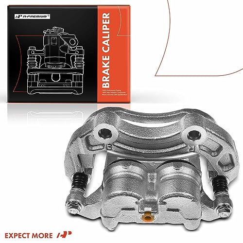 A-Premium Front Right Passenger Disc Brake Caliper with Bracket - style: Front Passenger Side