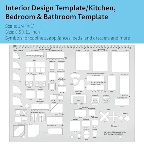 Sooez Architectural Templates, House Plan Template - color: Yellow