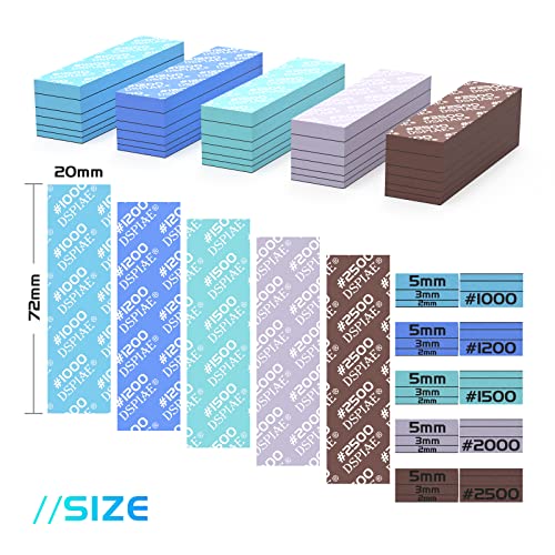Soft Material Sanding Sponge Set Sandpaper Making Tool Kit Accessories for Dspiae Gundam GK Military Model - size: SS-S02