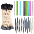 70 Pcs Sanding Sticks Plastic Model,Double Angle,80-7000 Grit - style: Double Angle