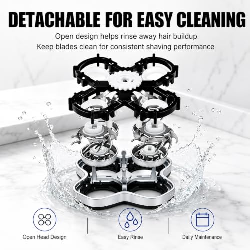 3-Pack Replacement Blade Compatible with Freebird FlexSeries Pro Shaver - size: 1 Count (Pack of 3)