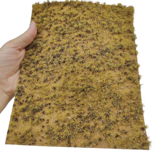 Static Grass Mat 9x7.1 – Realistic Lawn for Railway, Wargame, RPG (Winter Green) - color: Winter Green
