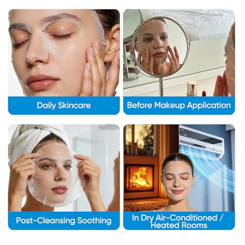 Hyaluronic Acid Mask, Hydrating Face Mask, Pack of 10 - color: Hyaluronic Acid