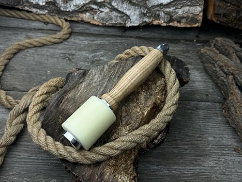 Sharky Nylon Head Mallet Hammer with Ash Handle 8.46 in
