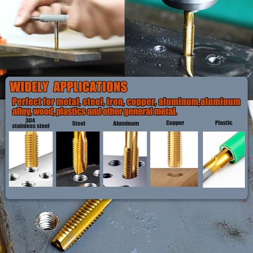 3/4"-16 UNF Thread Tap for Metal,3/4"-16 UNF M2 HSS Thread Milling Tap - size: 3/4"-16UNF