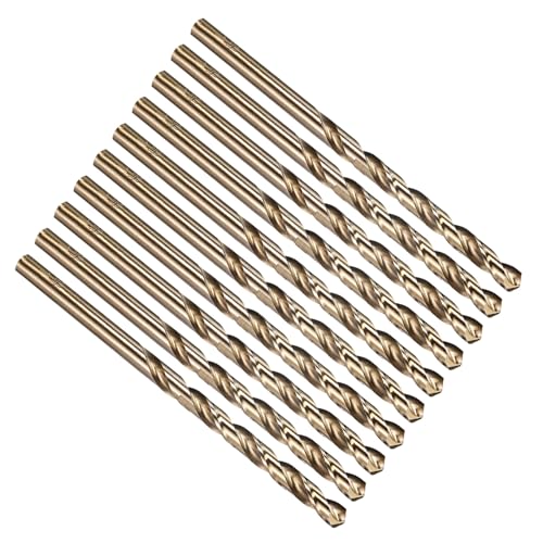 PATIKIL Micro #14 Drill Bit 4341 High-Speed Steel for Thin Metal 10 Pack - size: #14