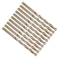 PATIKIL Micro #17 Drill Bit 4341 High-Speed Steel for Thin Metal 10 Pack - size: #17