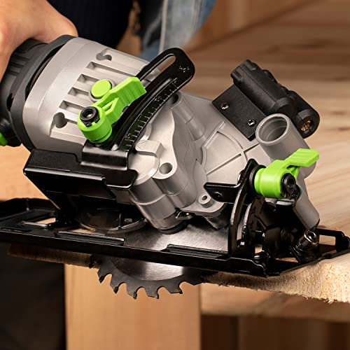 GALAX PRO 4Amp 3500RPM Circular Saw with Laser Guide - style: 4.0A Corded Circular Saw