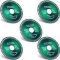 ‎5 Pack 4.5 Inch Indestructible Disc for Grinder, Indestructible Disc 2.0 for Angle Grinder 7/8''-Cut Everything in Seconds, Cutting Discs for Smooth Cutting, Chamfering, Grinding Materials