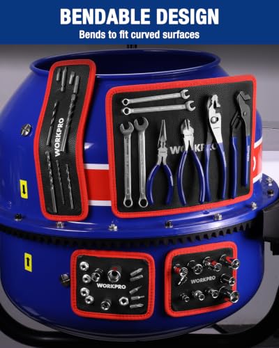 WORKPRO 4-Piece Magnetic Tool Mat - size: 4pc