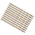 PATIKIL #38 Drill Bit Micro 4341 High-Speed Steel for Thin Metal 10 Pack - size: #38