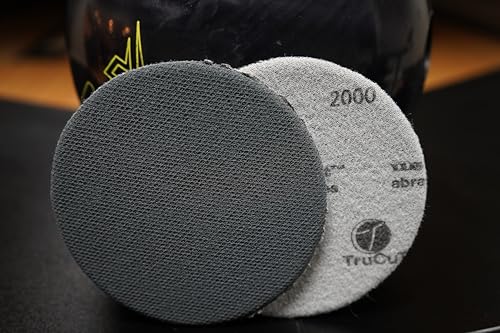CTD TruCut Sanding Pads for Bowling Ball Resurfacing (2000 grit 5 inch) - size: 5 inch, style: 2000 Grit