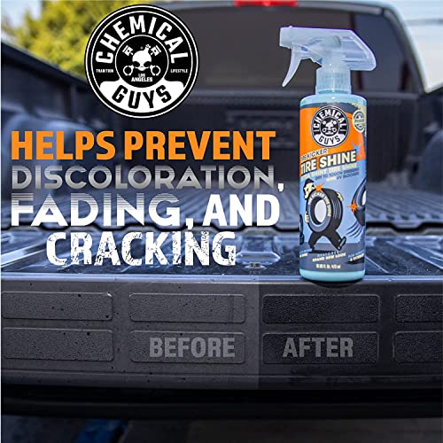 Chemical Guys, Tire Kicker Extra Glossy Tire Shine for Rubber & Trim, 16 oz - size: 16 Fl Oz (Pack of 1), style: Only