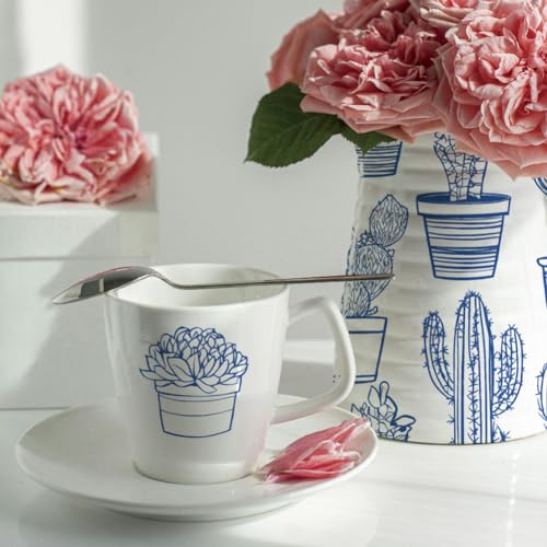 SUPERDANT 5PCS Underglaze Transfers Pottery Transfer Paper for Clay - style: Western Cactus