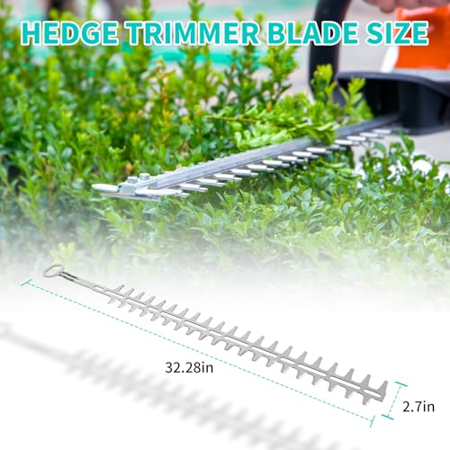24-Inch Replacement Hedge Trimmer Blades for STI HL HS45 HS45 2-Mix/S Laser-Cut Blades, Compatible with Models 42287106051, 395-407, 4228-710-6051A, 59-201 – 2 Blades Set