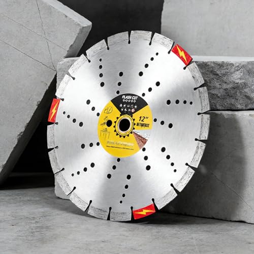 RHAPSODY 12Inch Ultrafast Diamond Saw Blade,Segmented General Purpose Blade - size: 12Inch (300mm)-1pc