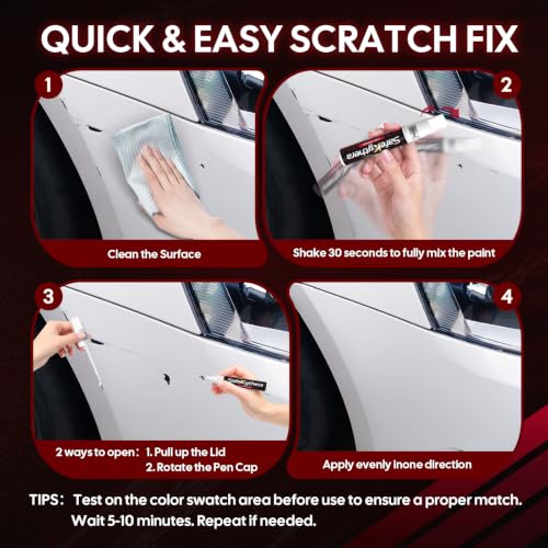 Black Crystal(PX8/DX8) Touch Up Paint Pen for Jeep - color: Black Crystal(PX8/DX8) for All Models