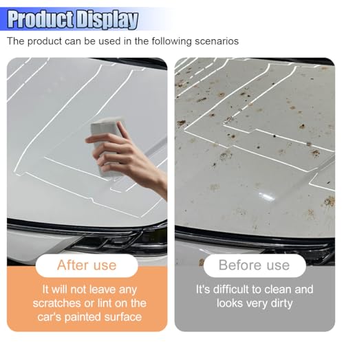 Suede Microfiber Applicator Pad, Multi-Purpose Ceramic Spray Coating Sponge Pads, Car Detailing Sponge for Car Paint, Metal, Plastic Trim, Applying Wax, Sealants, Other Conditioners (2PCS) - size: 2PCS