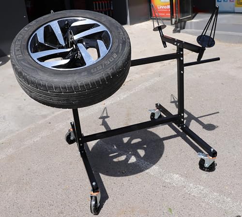 Generic HSW Wheel Paint Stand Rack, Wheel Rim Painting Stand- Heavy Duty, LGJ-1