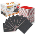 27 PCS 3x4 Inch Sanding Sponge, 120 Grit Sandpaper Pads Sanding Blocks Set - color: 120 Grit