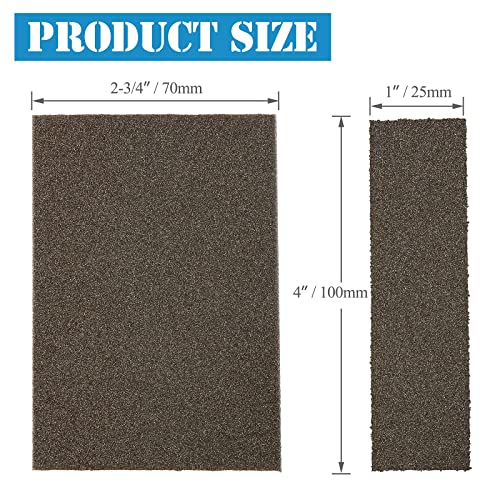120 Grit Sanding Block, Jamiikury Fine Sanding Sponge, 8pcs - size: 120 Grits