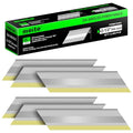 meite 15 Gauge Angled Finish Nails 2-1/2 Inch 34 Degree Galvanized 2,400PCS - size: 2-1/2" Leg, style: 1 Box (2,400PCS)