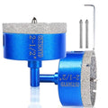 2-1/2 inch Diamond Hole-Saw Bits with Pilot Drill Bit 65mm Tile Hole Saws - size: 2-1/2'' | 65mm