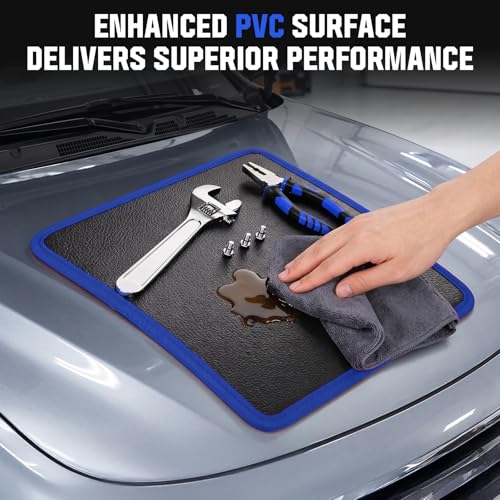 Magnetic Tool Mat,40 lbs flexible Magnetic Parts Holder for Tools - color: blue, size: 1PC Magnetic Tool Mat