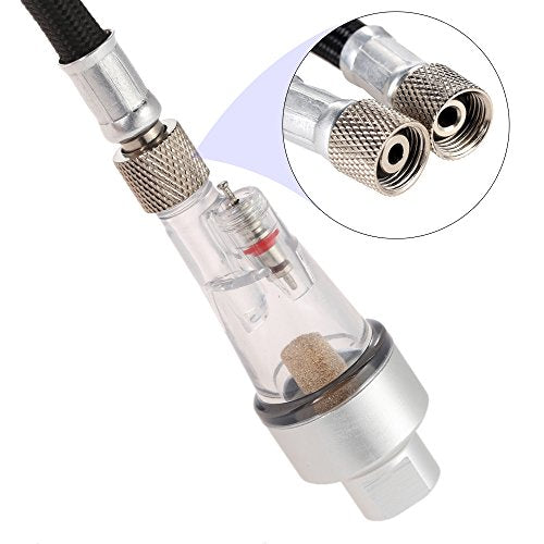 Airbrush Moisture Trap, 1/8" BSP In-Line Filter, Oil Water Separator - size: pocket size