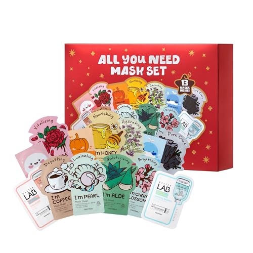 TONYMOLY All You Need Mask Set for Hydration and Radiance, Korean Skincare - style: 2025 All You Need Set