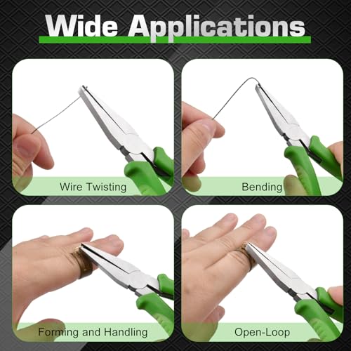 Mini Flat Nose Pliers Thin 5 Inches Small Duck Bill Pliers Multifunction Precision Jewelry Making Tools - Duck Billed, Bending, Straightening, Wire Bending, Wrapping, Forming