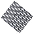 PATIKIL #21 Drill Bit Micro M2 High-Speed Steel 135° for Metal 12 Pack - size: #21 (4.039mm）