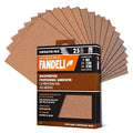 Fandeli | Multi-Purpose Sanding Paper | Assorted Grits (80,120,220) | 25 Sheets of 9'' x 11'' | Perfect for Sanding Metal and Sanding Wood | Hand Sanding | Orbital Sanders - style: Grits (80,120,220) | 25 Sheets