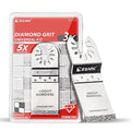 EZARC Diamond Oscillating Saw Blades for Grout and Mortar, 3-Pack - size: 3Pcs