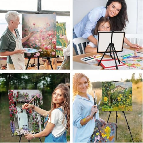 AROIC 8 Pack Art Painting Artist Easel, Painting Display Easel Stand - style: 8P