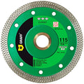 GRAFF Super Thin 4 ½ Inch Porcelain and Ceramic Tile Diamond Blade - Diamond Cutting Wheel for Hard Tile, Ceramic, Natural Stone, Marble, Granite, Porcelain - Diamond Saw Blade for Angle Grinder - size: 1 Pack 4 ½ Inch (115 mm), style: Ceramic Blades