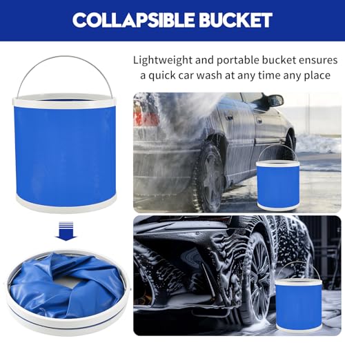 42Pcs Car Detailing Kit Detailing Brush Set Car Wash Cleaning Kit Blue - size: 42pcs