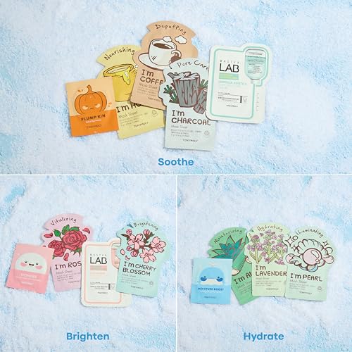 TONYMOLY All You Need Mask Set for Hydration and Radiance, Korean Skincare - style: 2025 All You Need Set