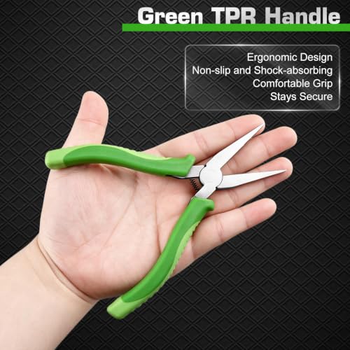 Mini Flat Nose Pliers Thin 5 Inches Small Duck Bill Pliers Multifunction Precision Jewelry Making Tools - Duck Billed, Bending, Straightening, Wire Bending, Wrapping, Forming