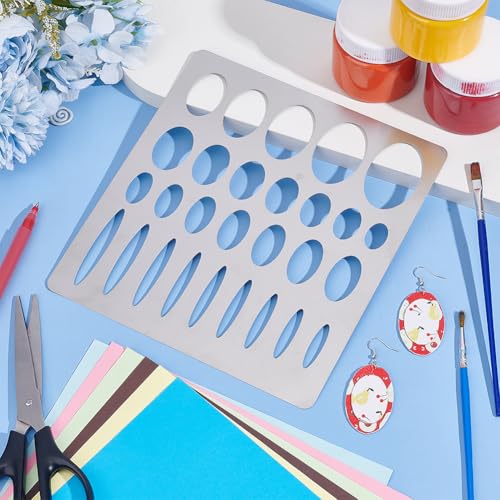 UNICRAFTALE Metal Stencil Oval Template for DIY Scrapbooking - style: Oval